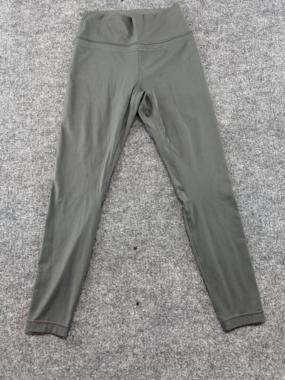 CRZ Yoga Leggings Womens Medium Green Low Rise Ankle Yoga Stretch Pants
